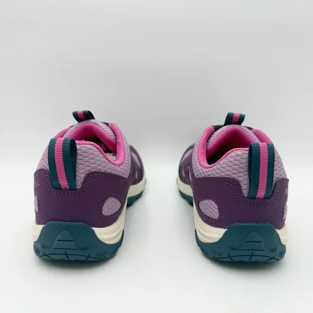 Merrell Kids Trail Chaser 2 Hiking Shoes Size 4 Purple Athletic Sneakers NWOB
